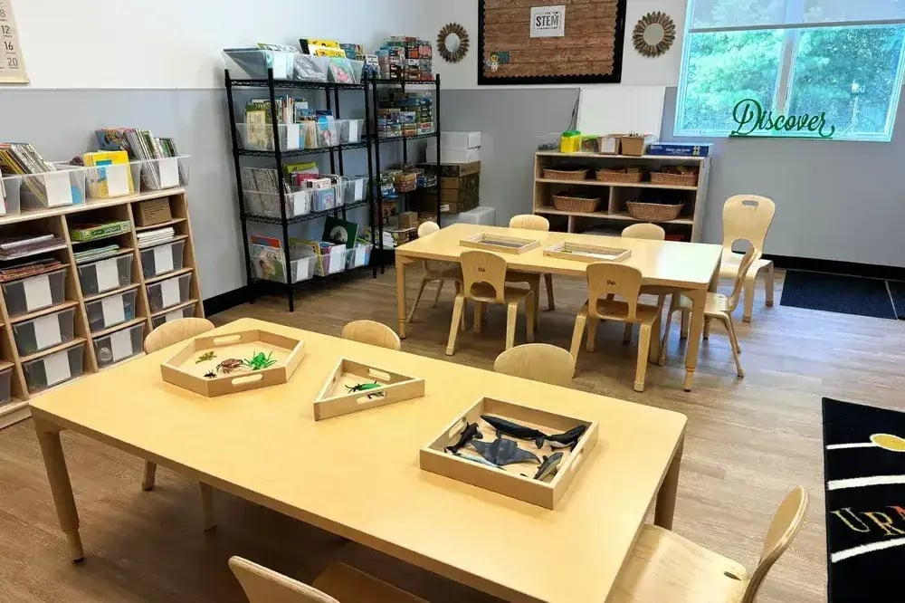 2- Specialized classrooms for infants, toddlers, preschool, and school-2